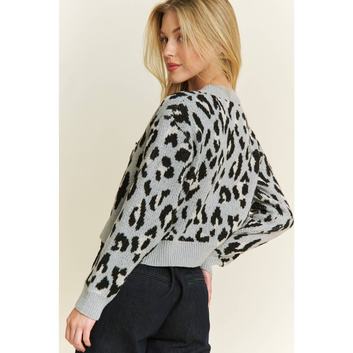 Purrfect Bow Knit Cardigan