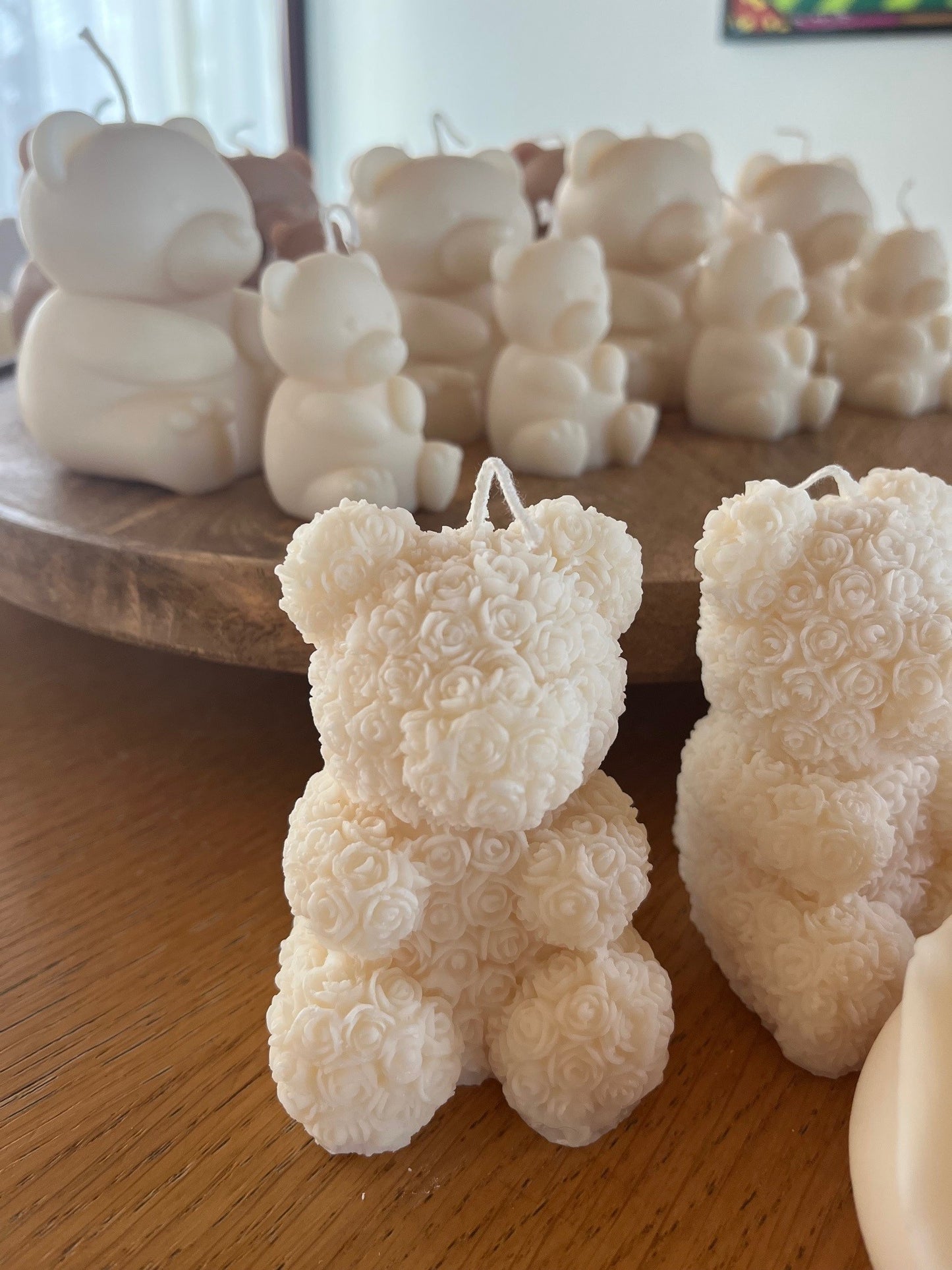 The Teddy Rose Vegan Candle
