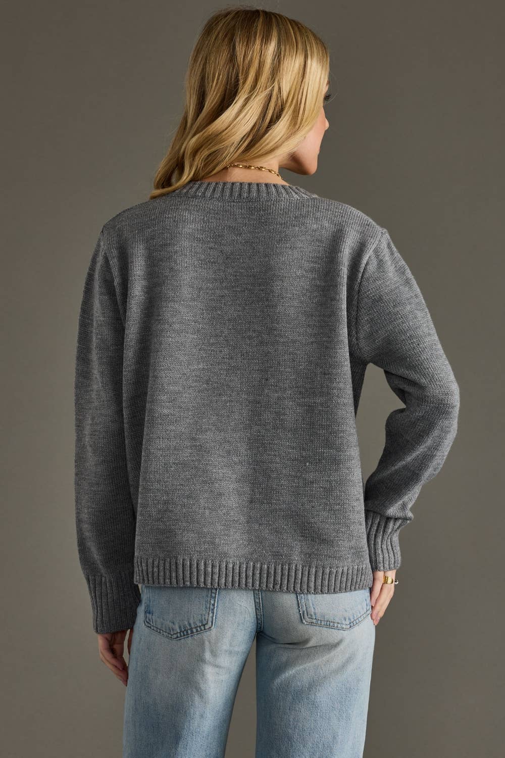 Gray Aprés Sweater
