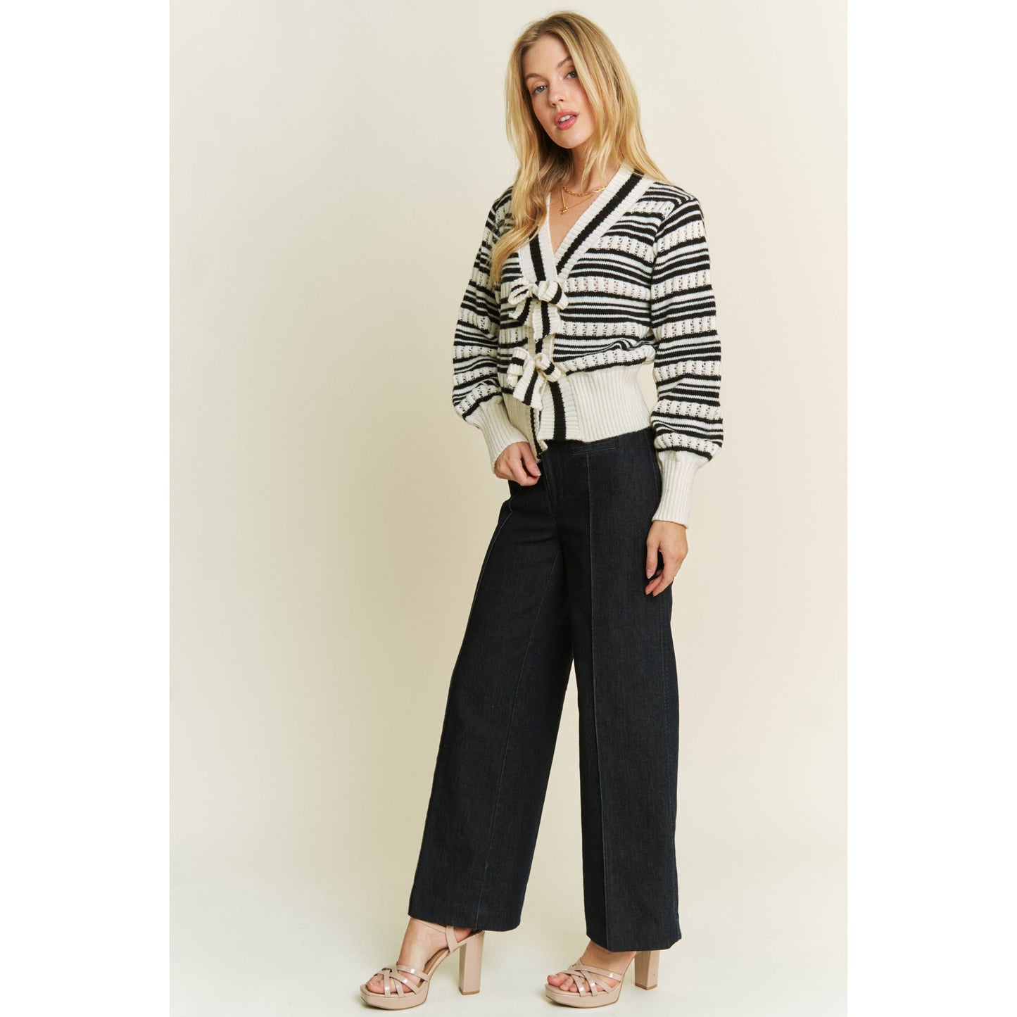 Stripes & Sass Cardigan
