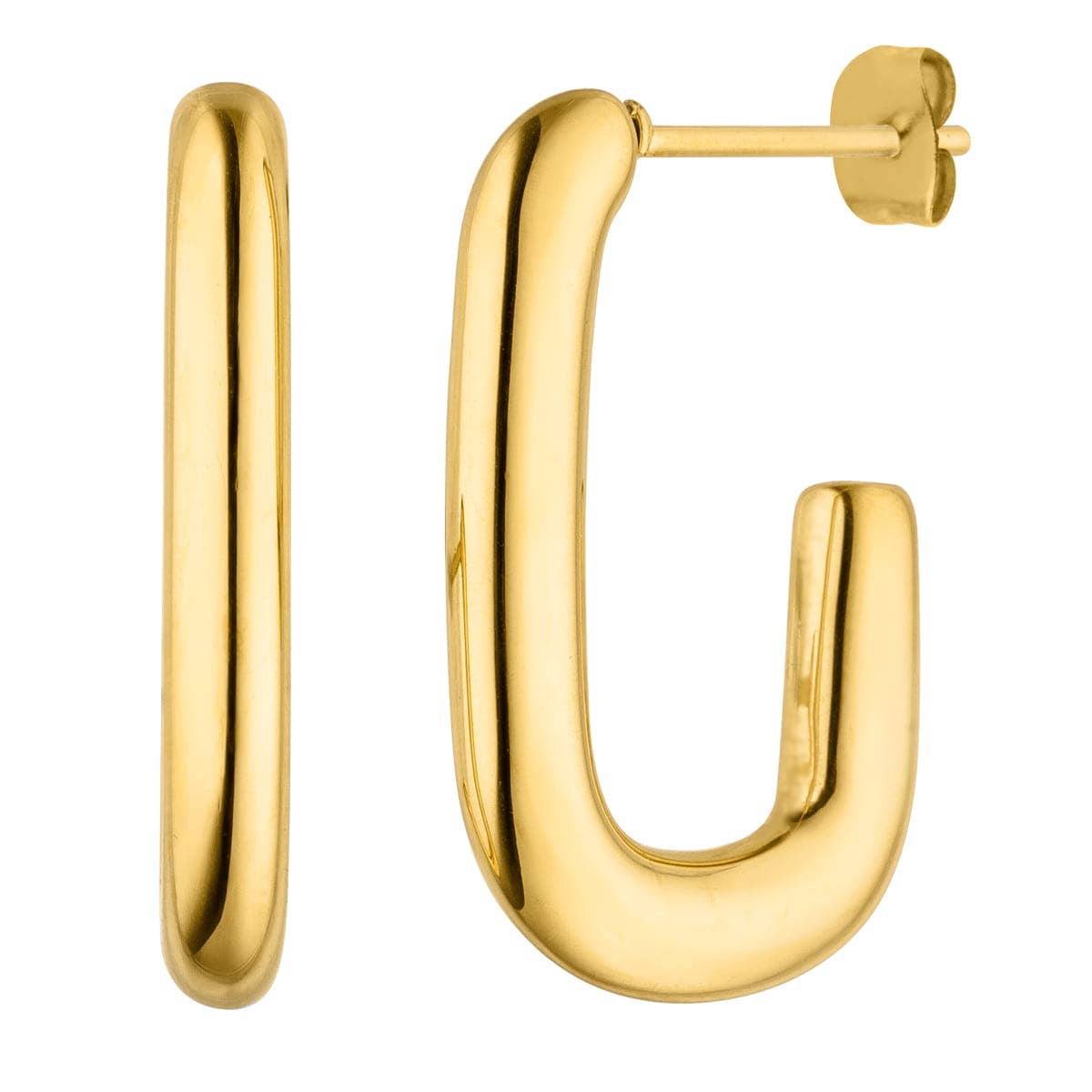 Hoopy | 18k gold plated