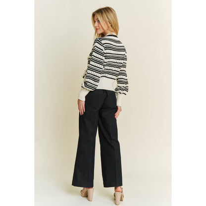 Stripes & Sass Cardigan