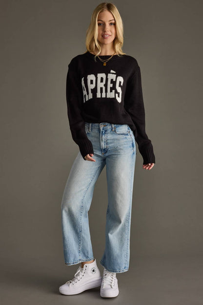 Black Aprés Sweater