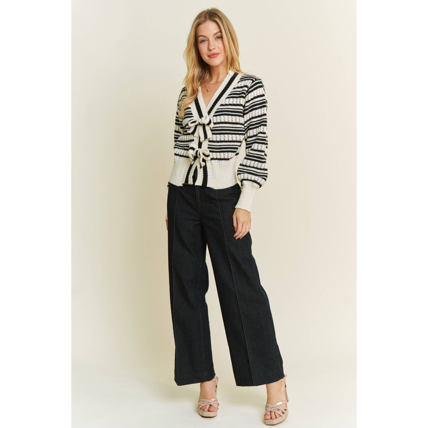 Stripes & Sass Cardigan