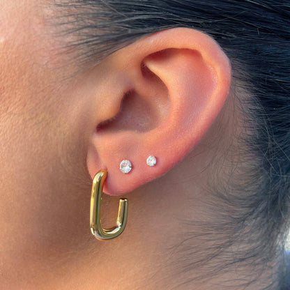 Hoopy | 18k gold plated