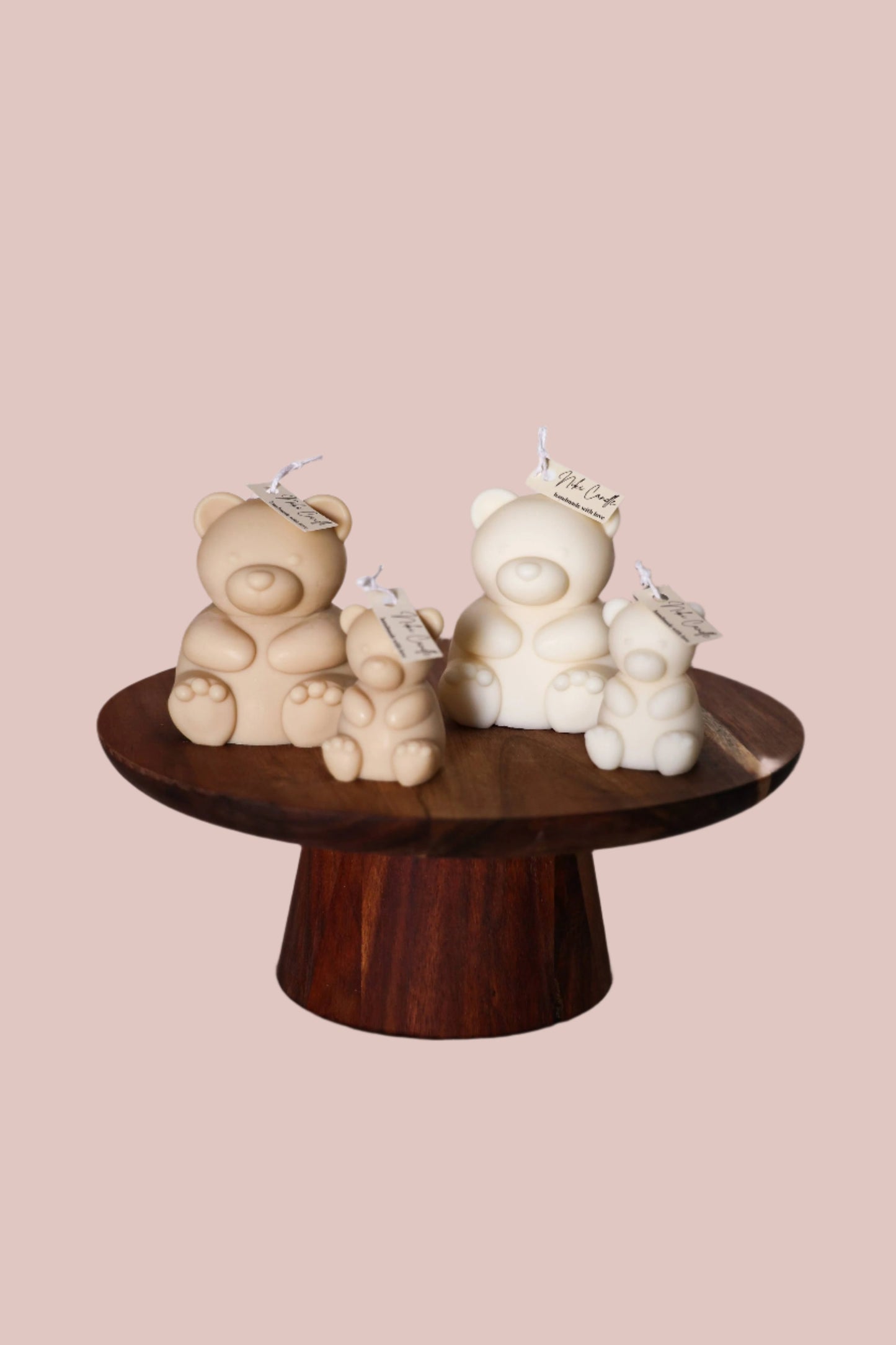 Teddy Bear Vegan Candle Set