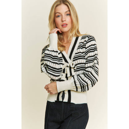 Stripes & Sass Cardigan
