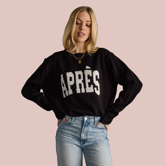 Black Aprés Sweater