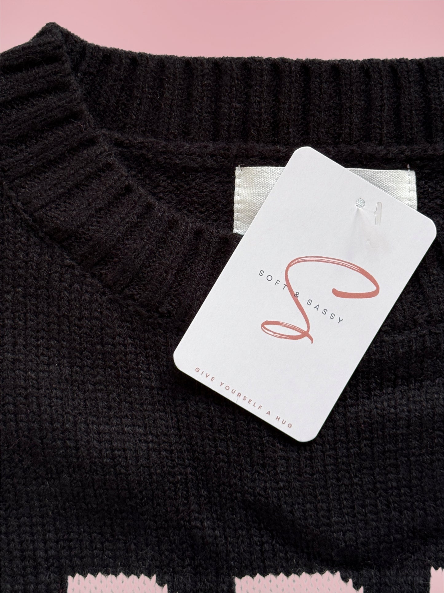 Black Aprés Sweater