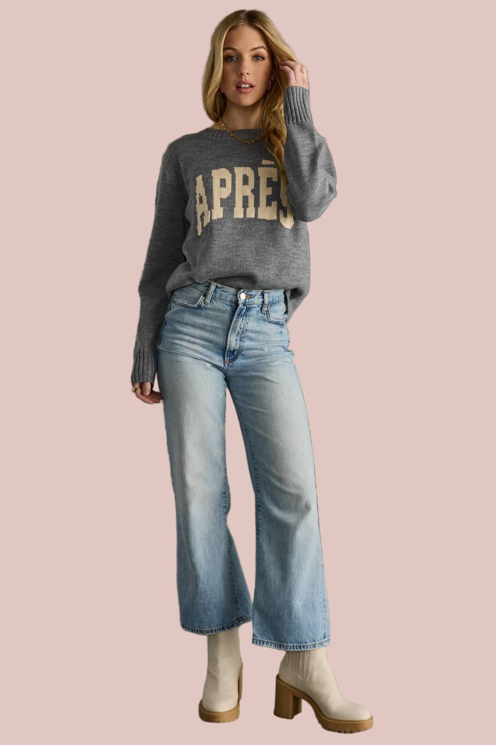 Gray Aprés Sweater