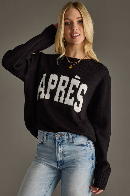 Black Aprés Sweater
